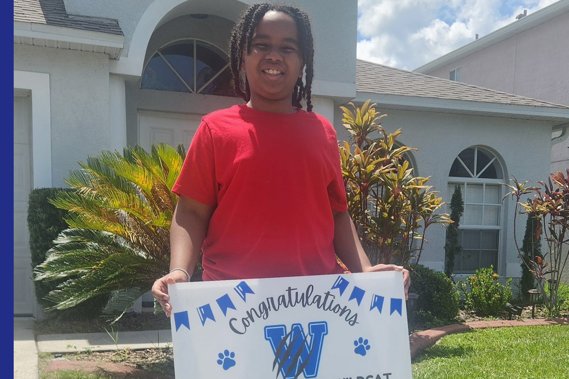 WCES Student - <p>Here are just some of the students who scored DOUBLE 5's on the FAST!  Check out our Facebook page for more photos.</p>
